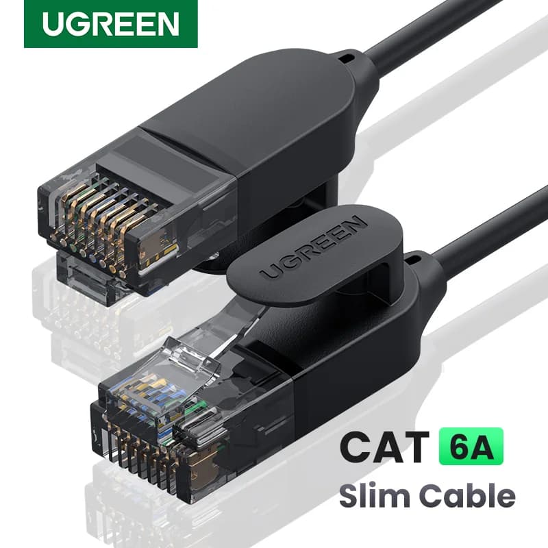 كابل شبكة Cat 6a، وصلة شبكات بسرعة 10Gbps