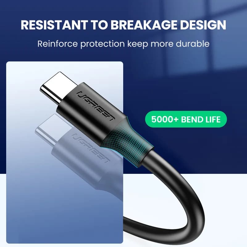 كابل بيانات USB-C، سرعة 5Gbps USB 3.0، تيار 3A