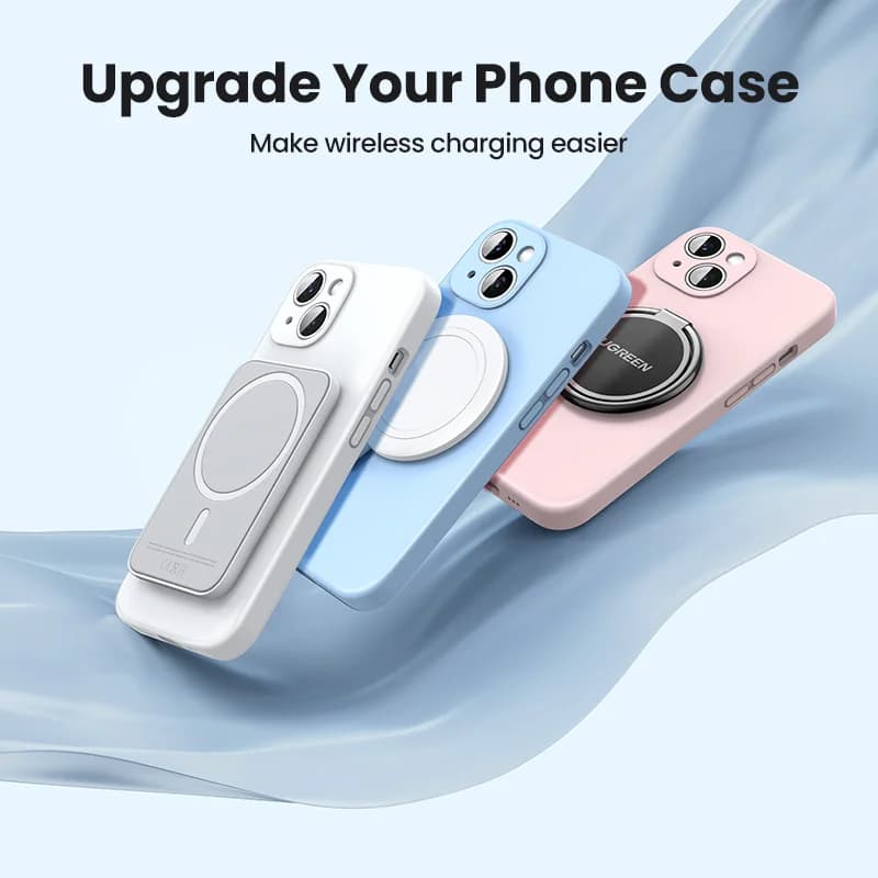 محول حلقة معدنية مغناطيسية لشحن MagSafe اللاسلكي
