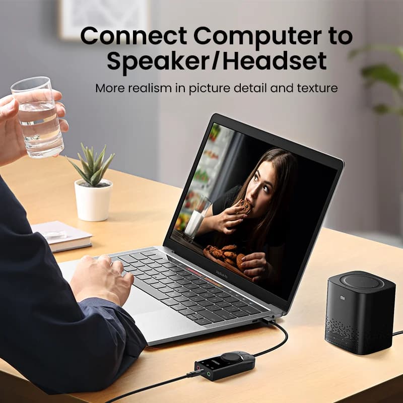 بطاقة صوت خارجية بواجهة USB