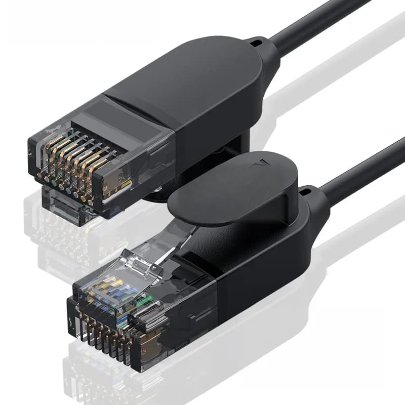 كابل شبكة إيثرنت Cat6a بسرعة 10Gbps