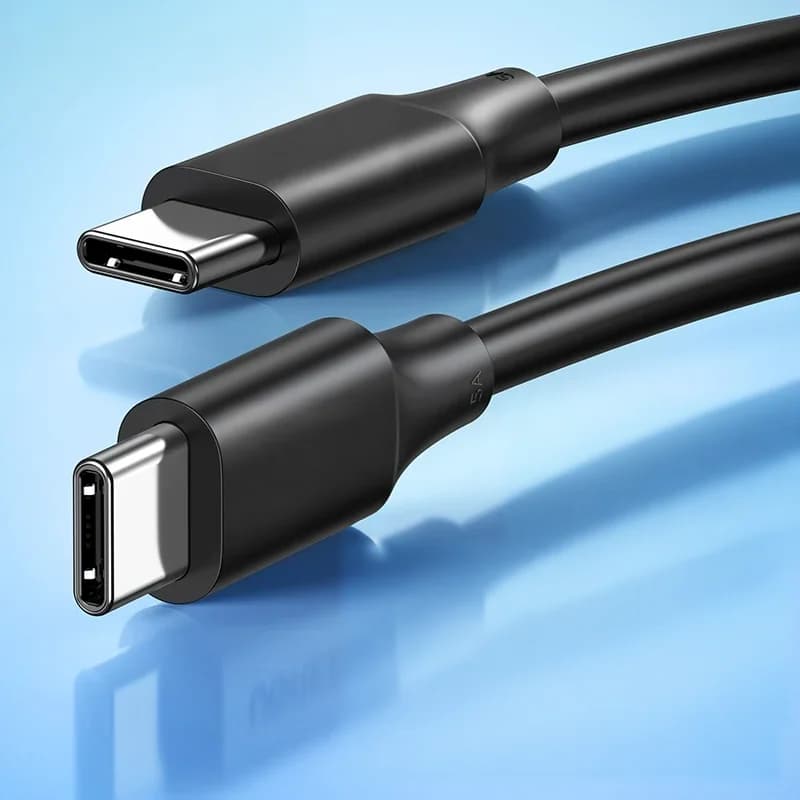 كابل USB-C إلى USB-C، شحن سريع PD 100W/60W، أطوال من 0.5 إلى 3 متر