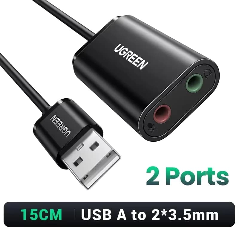 بطاقة صوت خارجية بواجهة USB
