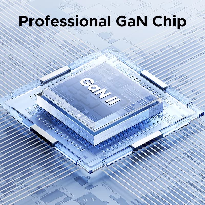 شاحن GaN مصغر USB-C بقوة 30 واط بمقبس UK