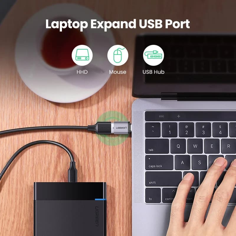 محول من USB-C إلى USB 3.0، Thunderbolt 3 OTG