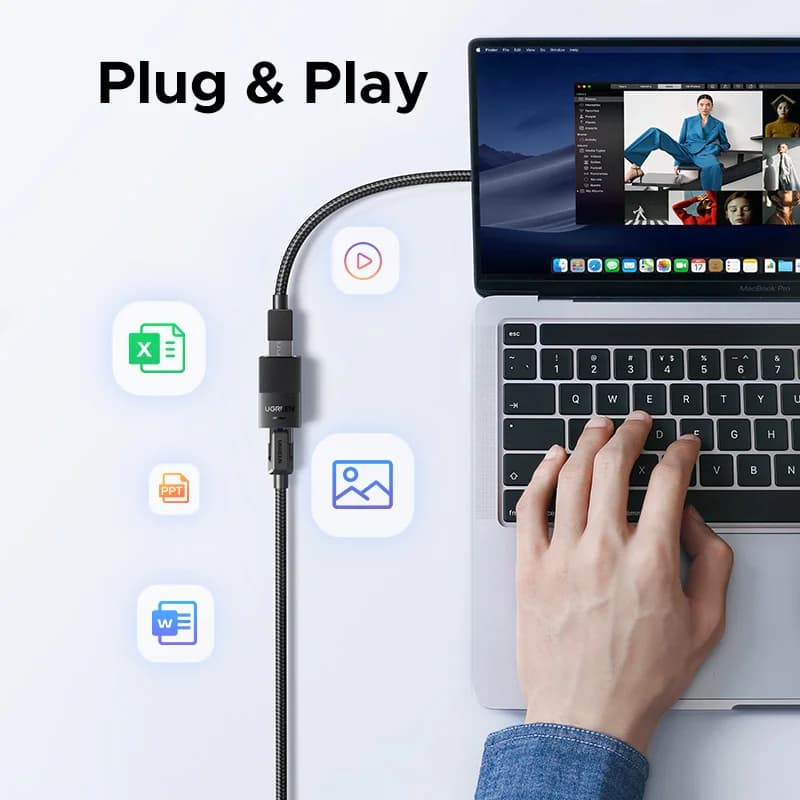 موسع شبكة Ethernet RJ45، 10Gbps