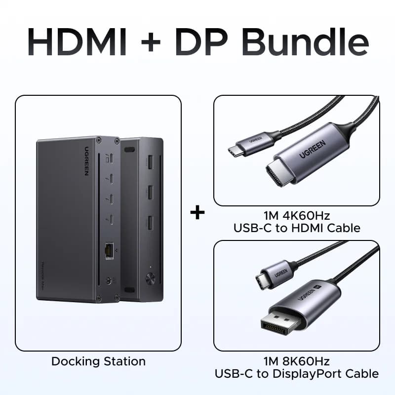 محطة توصيل Thunderbolt 4 بثمانية منافذ مع دعم فيديو 8K