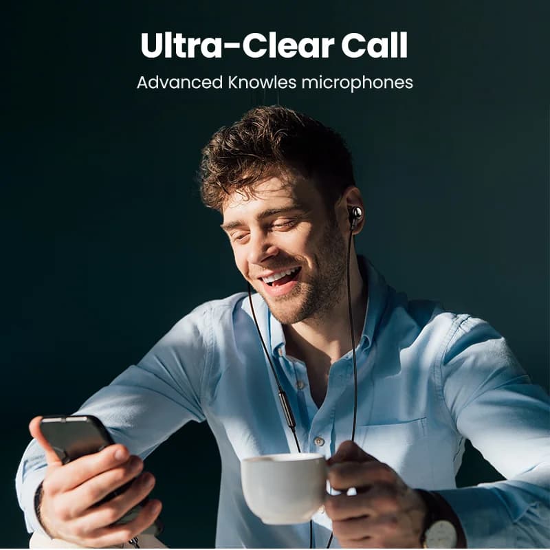 سماعات أذن سلكية USB-C مع ميكروفون وصوت ستيريو HiFi