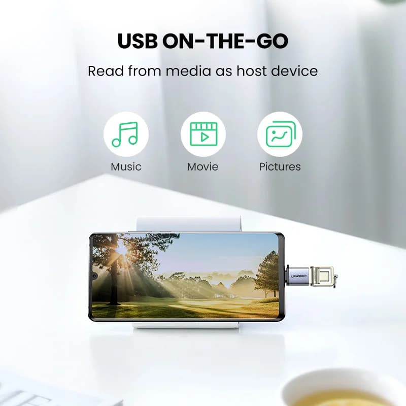 محول من USB-C إلى USB 3.0، Thunderbolt 3 OTG
